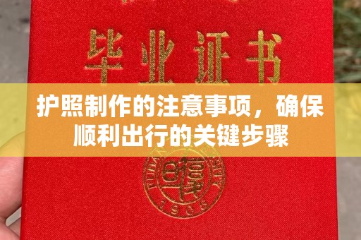 台安护照制作的注意事项，确保顺利出行的关键步骤