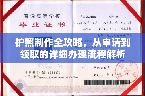 台安护照制作全攻略，从申请到领取的详细办理流程解析
