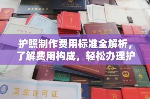台安护照制作费用标准全解析，了解费用构成，轻松办理护照
